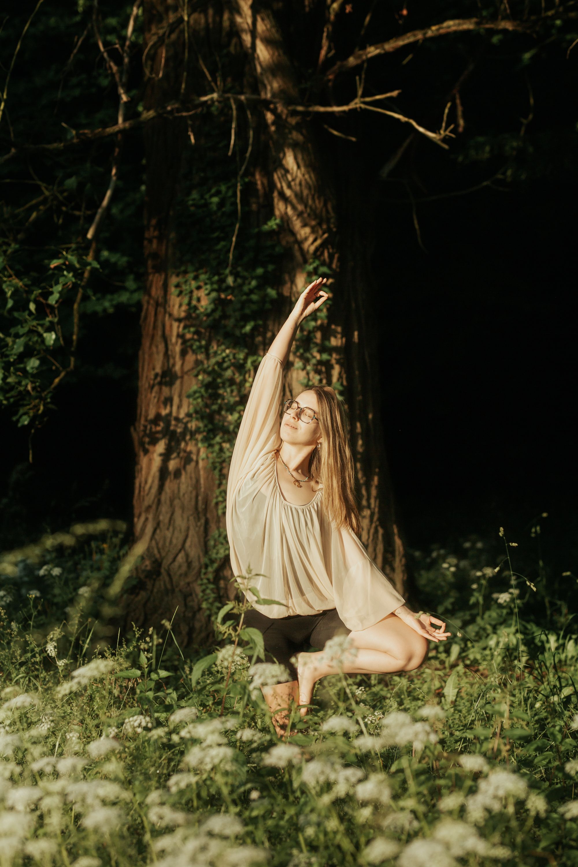 Ola Homa — neurojoga w lesie